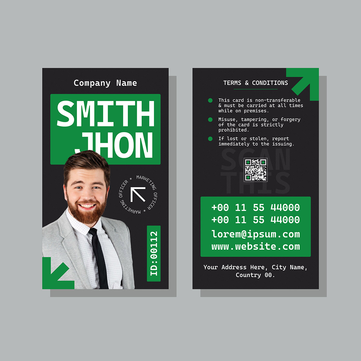 Visiting Card Design