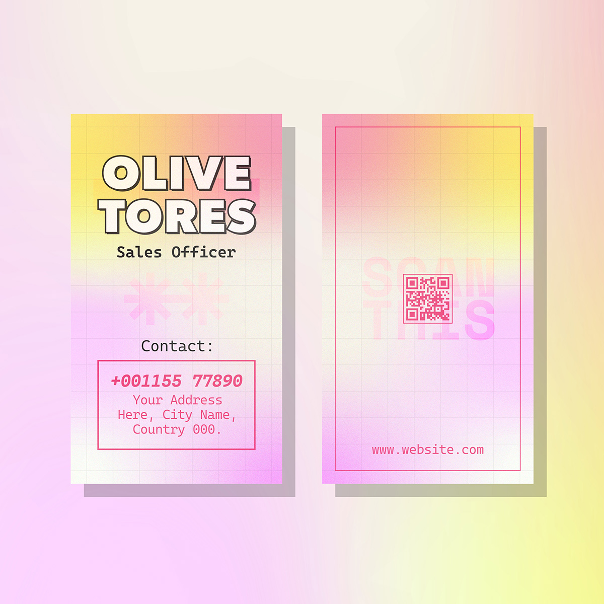 Visiting Card Design