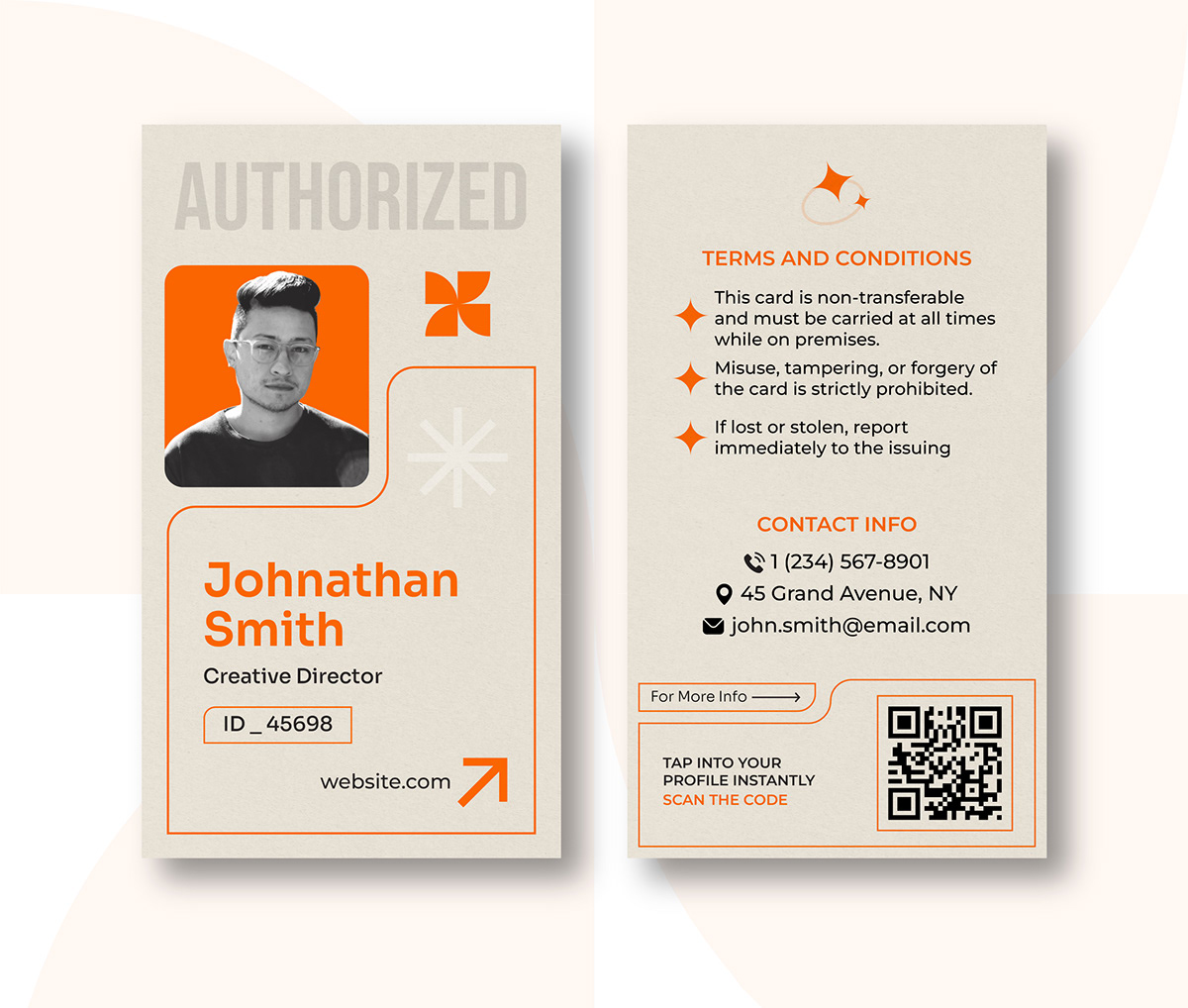 Visiting Card Design