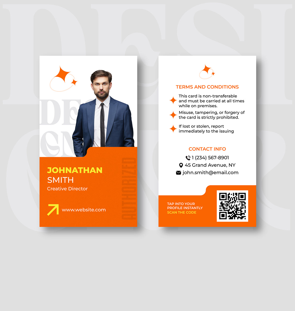 Visiting Card Design